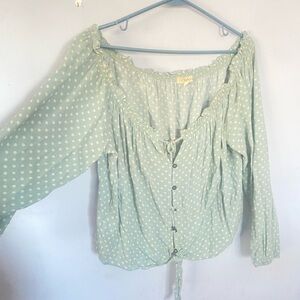 $5!!! XL long sleeve, crop top